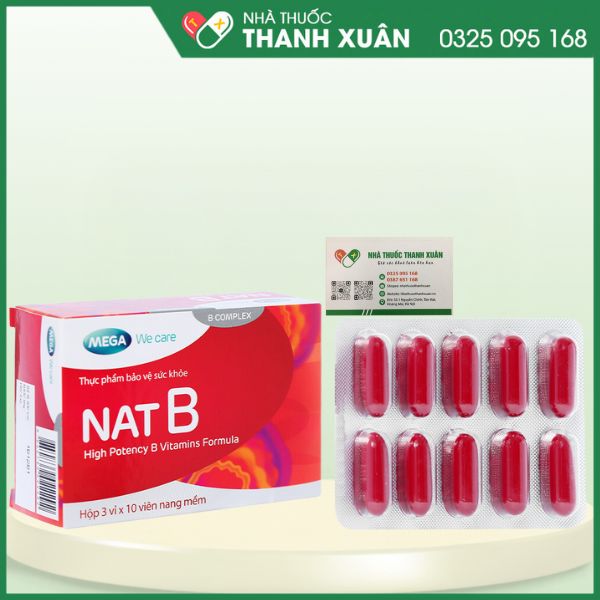 Nat B - Giúp bổ sung vitamin B